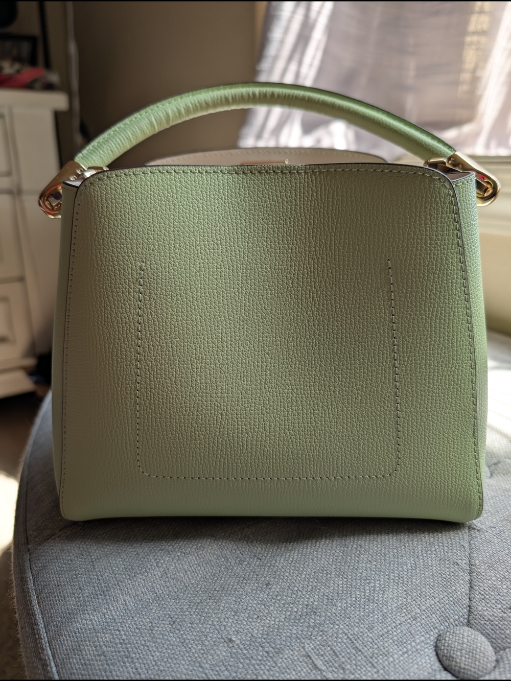 kate spade Light Green Top-Handle Satchel with Gold Hardware - Picture 3 of 6